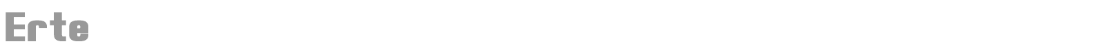Erte font preview